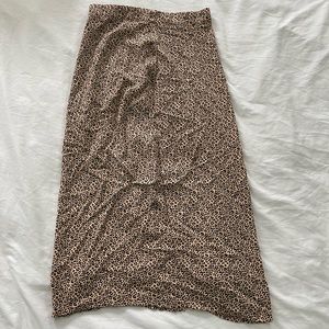 L.A Hearts/Pacsun Maxi Cheetah skirt, size small